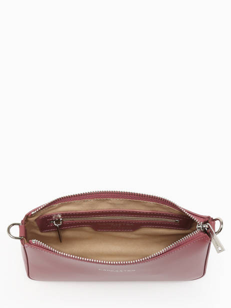 Leather Suave Baguette Bag Lancaster Pink suave even 14 other view 2