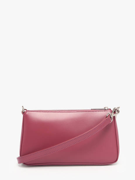 Leather Suave Baguette Bag Lancaster Pink suave even 14 other view 3