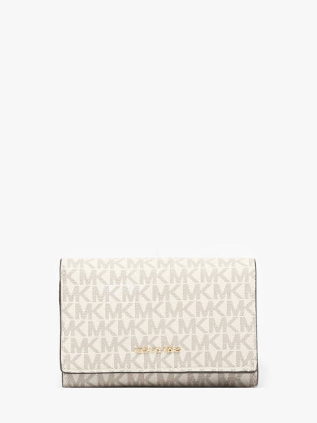 Wallet Michael kors Beige jet set T5GJ6D9B