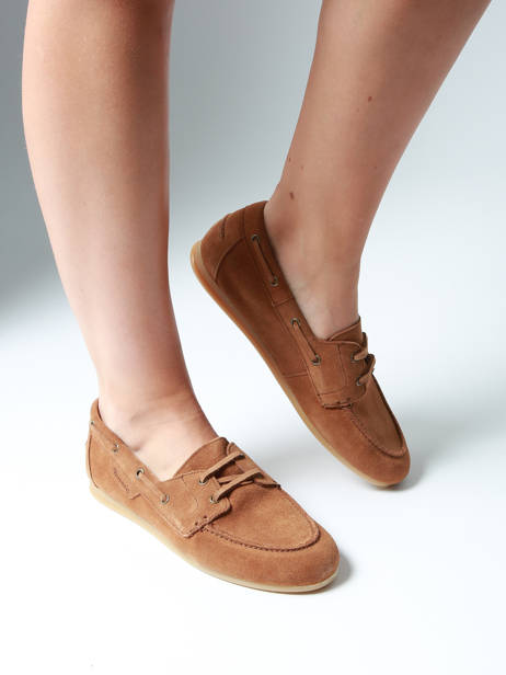 Boat Shoes In Leather Tamaris Brown women 44 other view 1