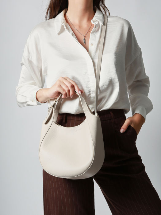 Longchamp Le foulonné Handbag Beige