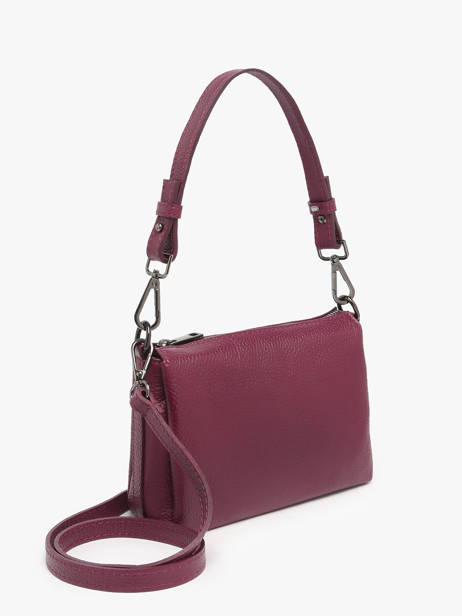 Sac Bandoulière Caviar Cuir Milano Rouge caviar CA25065 vue secondaire 1