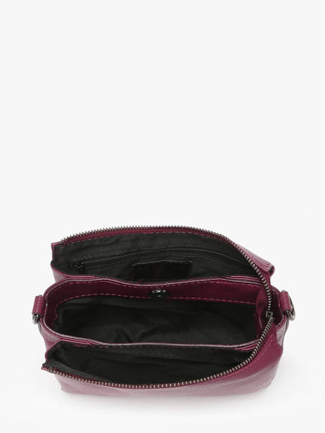 Sac Bandoulière Caviar Cuir Milano Rouge caviar CA25065 vue secondaire 2