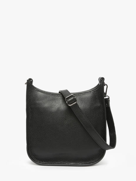 Sac Bandoulière Caviar Cuir Milano Noir caviar CA25067 vue secondaire 3