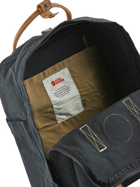 Backpack Kånken 1 Compartment Fjallraven Black kanken n°2 23565 other view 4