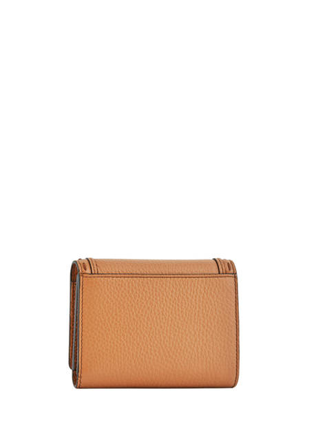 Portefeuille Ã  Rabat Premier Flirt Cuir Lancel Marron premier flirt A10526 vue secondaire 2