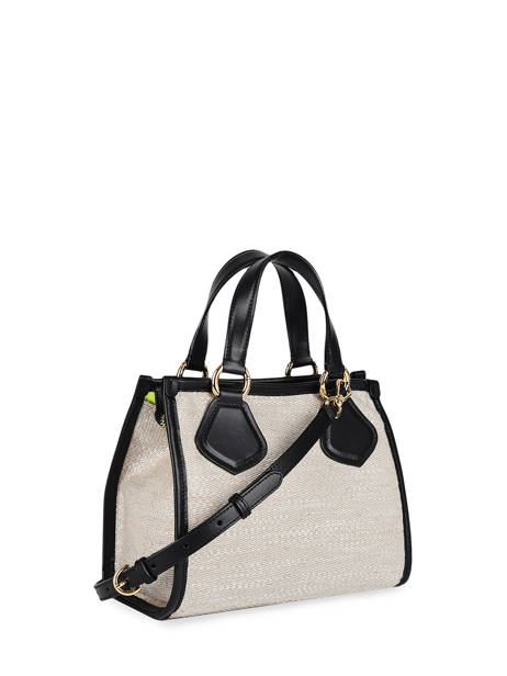 Sac Ã  Main Cabas D'Ã‰tÃ© Avec BandouliÃ¨re Lancel Beige cabas d'ete A12006 vue secondaire 4