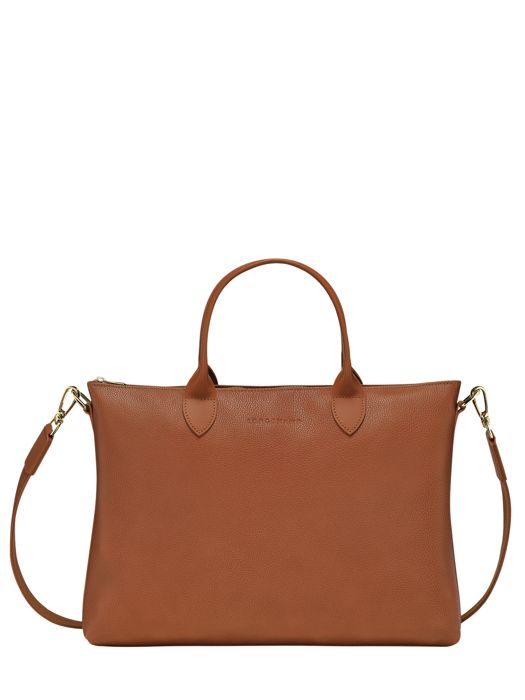 Longchamp Le foulonné Briefcase Brown