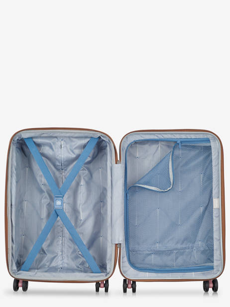 Cabin Luggage Delsey Pink freestyle 3859803 other view 3