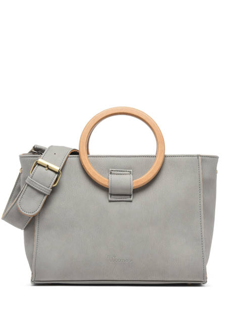 Acacia Satchel Woomen Gray acacia WACAC5B
