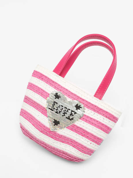 Satchel Le voyage en panier Pink kids PM374 other view 1
