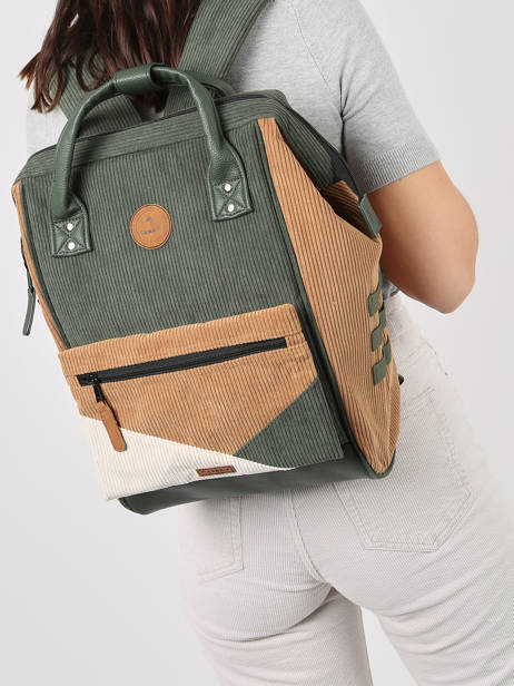 Customisable Backpack Adventurer Medium Cabaia Green adventurer BAGS other view 1