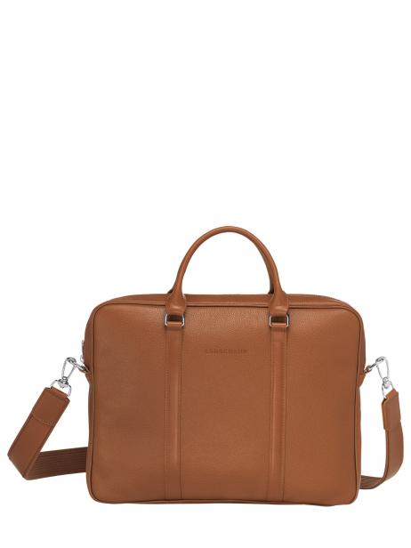 Longchamp Le foulonnÃ© Briefcase Brown